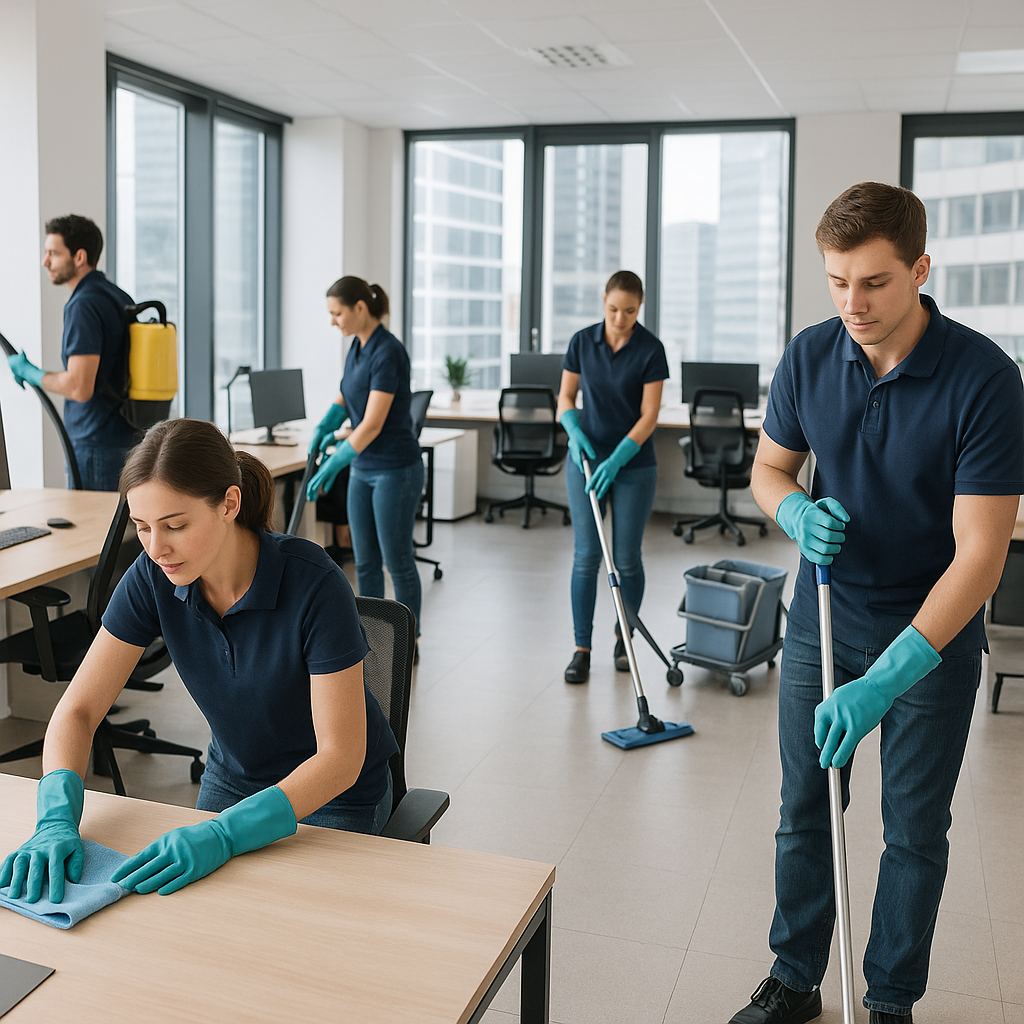 Nettoyage de bureaux et locaux professionnels